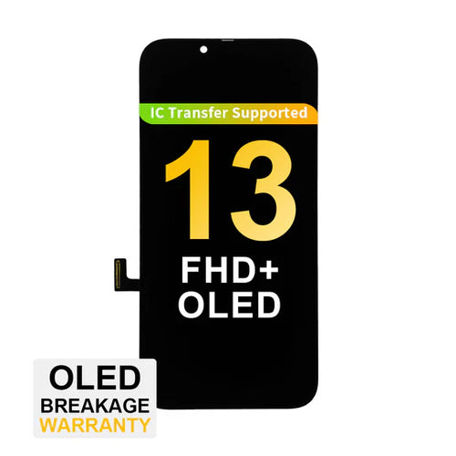 (MP+) FHD+ OLED Assembly for iPhone 13 - Black (Top Quality)
