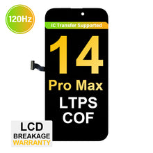 Load image into Gallery viewer, (MP+ COF) LTPS InCell LCD Assembly for iPhone 14 Pro Max - Black (120 Hz)