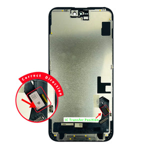 (MP+ COF) LTPS InCell LCD Assembly for iPhone 15 Plus - Black