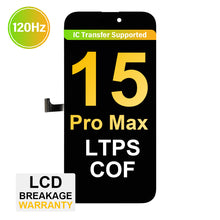 Load image into Gallery viewer, (MP+ COF) LTPS InCell LCD Assembly for iPhone 15 Pro Max - Black (120 Hz)