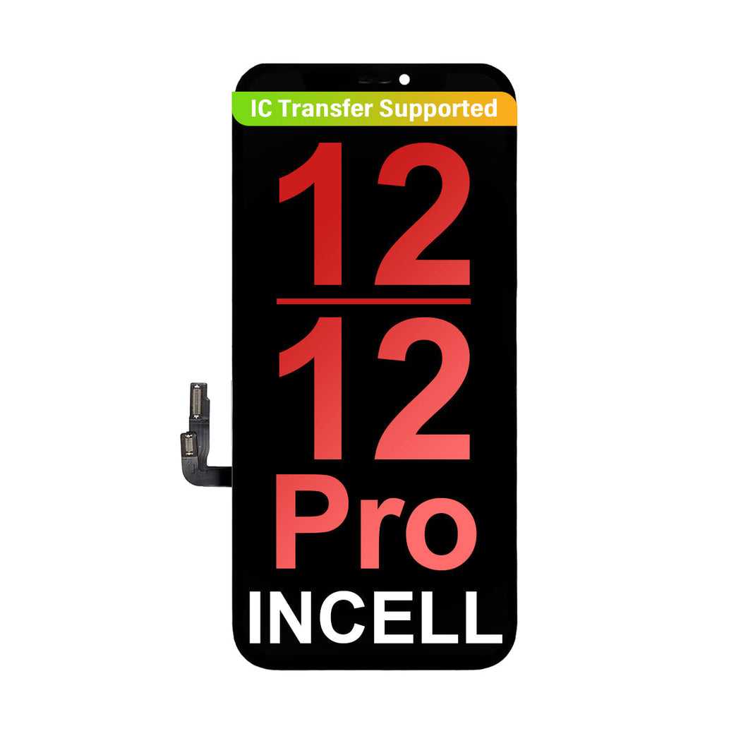 (ACE) InCell LCD Assembly for iPhone 12 / 12 Pro - Black