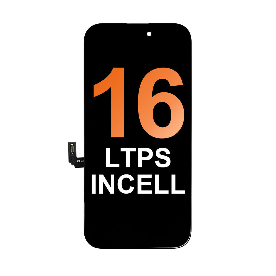 (AM Pro) LTPS InCell LCD Assembly for iPhone 16 - Black