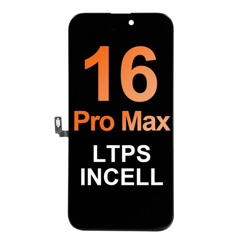 (AM Pro) LTPS InCell LCD Assembly for iPhone 16 Pro Max - Black