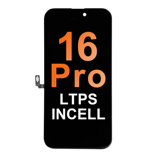 (AM Pro) LTPS InCell LCD Assembly for iPhone 16 Pro - Black