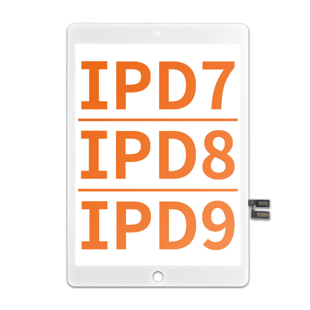 Aftermarket Plus Digitizer for iPad 7 (2019) / iPad 8 (2020) / iPad 9 (2021) - White