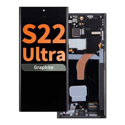 Aftermarket Pro OLED Assembly with Frame for Samsung Galaxy S22 Ultra (6.78