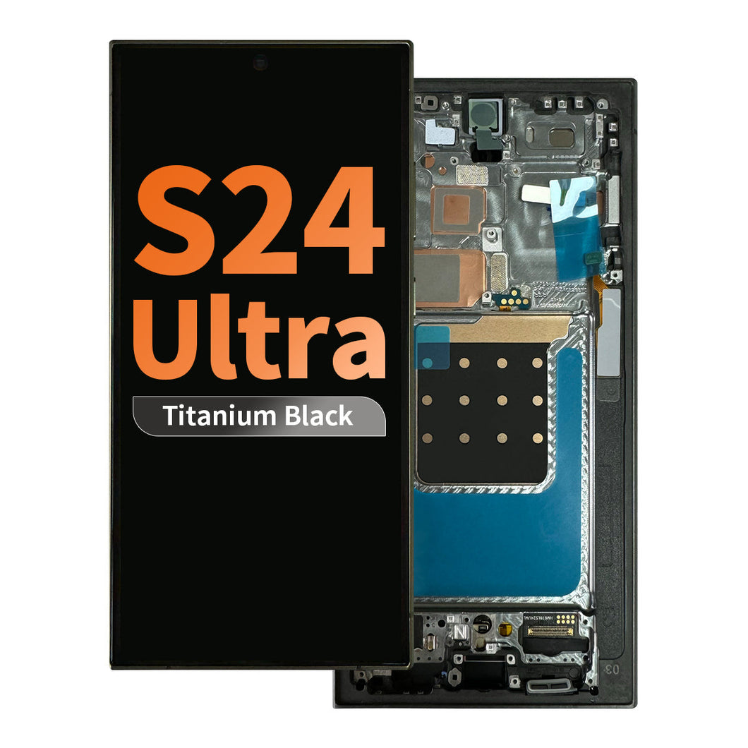Aftermarket Pro OLED Assembly with Frame for Samsung Galaxy S24 Ultra (6.78