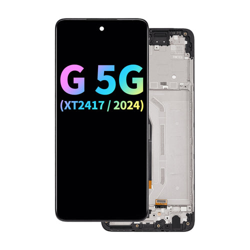 FOG LCD Assembly with Frame for Moto G 5G (XT2417 / 2024)