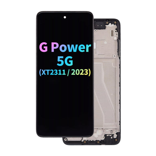 FOG LCD Assembly with Frame for Moto G Power 5G (XT2311 / 2023)