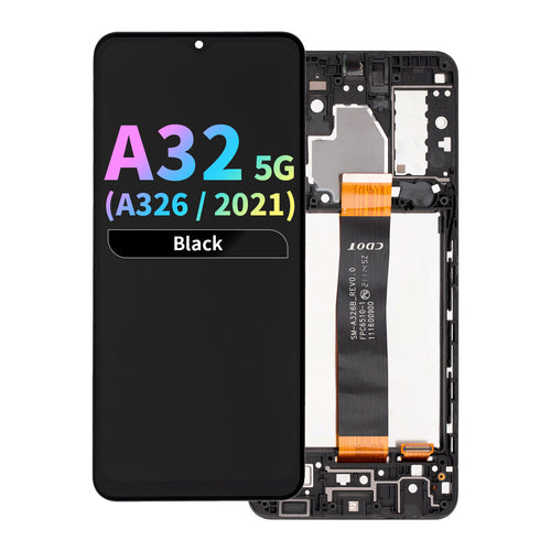 FOG LCD Assembly with Frame for Samsung Galaxy A32 5G (A326 / 2021) - Black
