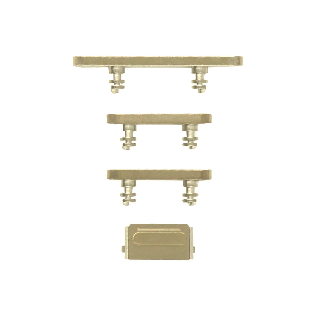 Hard Buttons (Power + Volume + Switch) for iPhone 12 Pro / 12 Pro Max - Gold