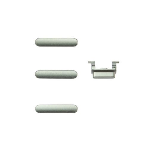 Hard Buttons (Power + Volume + Switch)¬¨‚Ä†for iPhone 8 - Silver