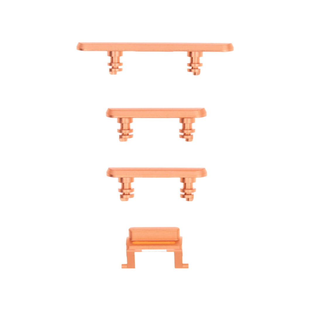 Hard Buttons (Power + Volume + Switch) for iPhone XR - Coral