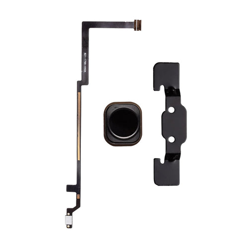 Home Button with Flex for iPad Air 1 - Black