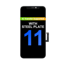 Load image into Gallery viewer, (AM+) LCD Assembly for iPhone 11 - Black (Steel Plate Pre-installed)