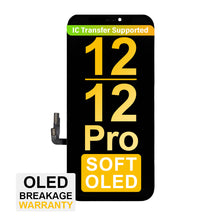 Load image into Gallery viewer, (MP+) Soft OLED  Screen Assembly for iPhone 12 / 12 Pro - Black