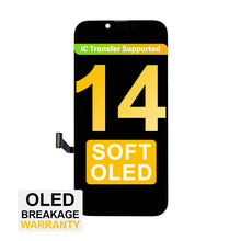 Load image into Gallery viewer, (MP+) Soft OLED  Screen Assembly for iPhone 14 - Black
