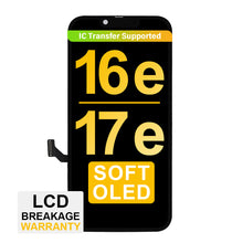 Load image into Gallery viewer, (MP+) Soft OLED  Screen Assembly for iPhone 16e / 17e - Black