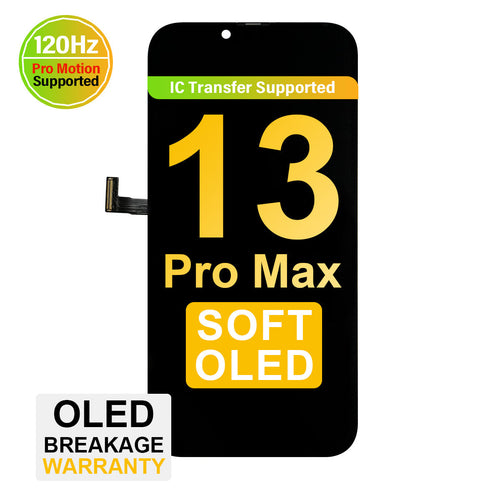 (MP+) Soft OLED Assembly for iPhone 13 Pro Max - Black (120 Hz)