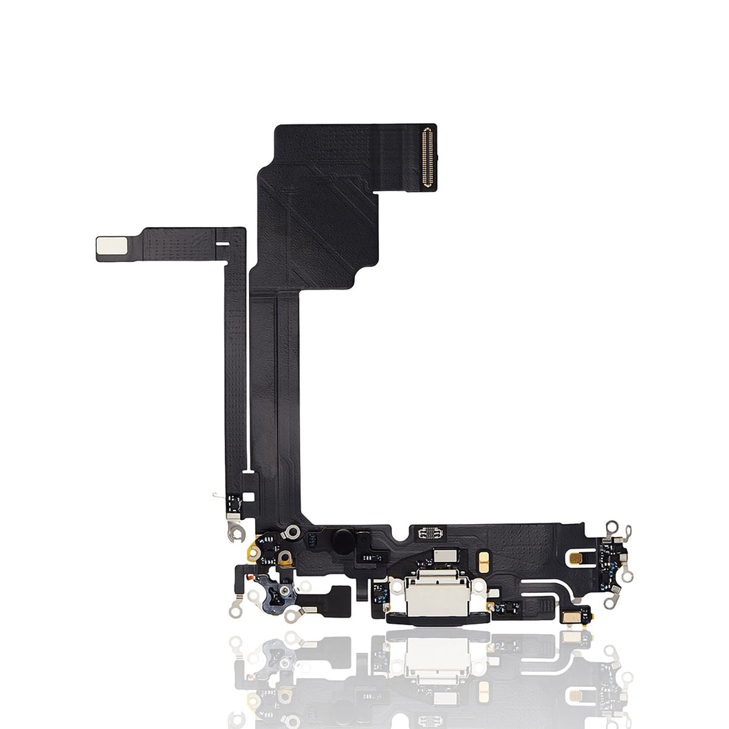 Premium Charging Port Flex Cable for iPhone 15 Pro Max - Black Titanium