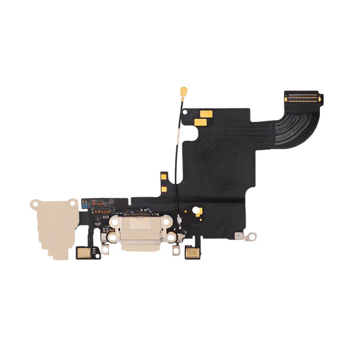 Premium Charging Port Flex Cable for iPhone¬¨‚Ä†6S - Gold