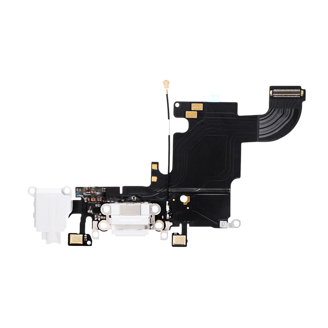 Premium Charging Port Flex Cable for iPhone¬¨‚Ä†6S¬¨‚Ä†- Silver