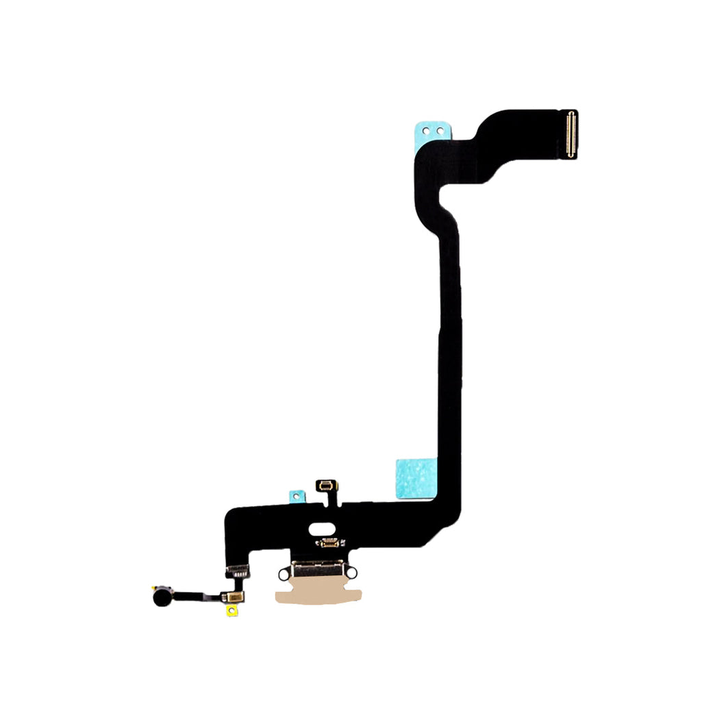 Premium Charging Port Flex Cable for iPhone XS - Gold