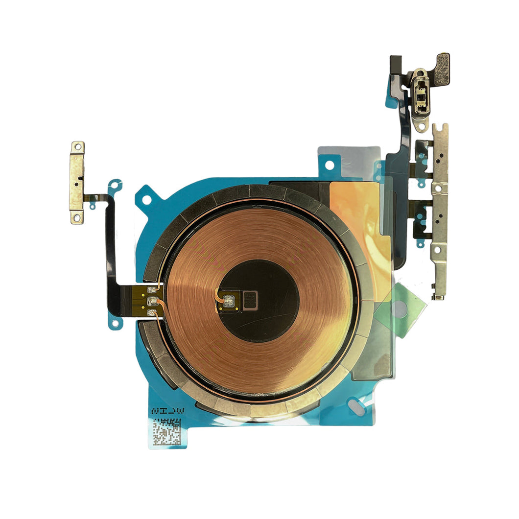 Premium Wireless NFC Charging with Power + Volume Flex Cable for iPhone 12 Pro Max