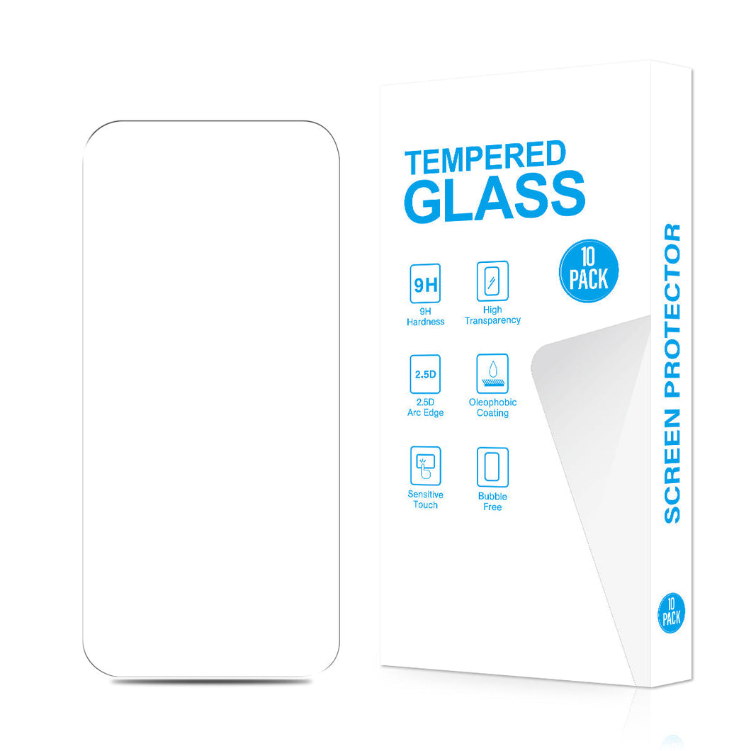 Tempered Glass for iPhone 16 Pro - Clear (10 Pack)
